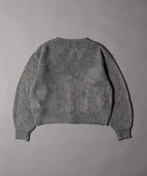 CIVVY.（シヴィ―）の「Shaggy Knit Cropped Cardigan - シャギーニット
