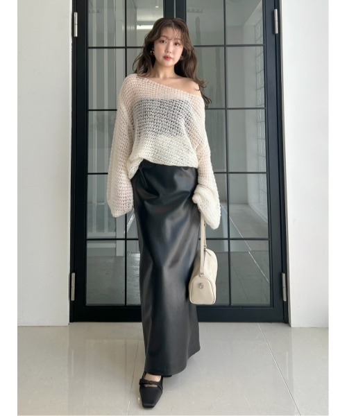 スエードナロースカート（スカート）｜FRAY I.D（フレイアイディー）の