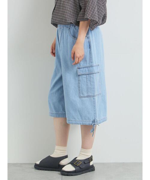 SM2（エスエムツー）の「裾ドロストカーゴハーフパンツ（その他パンツ・レディース・チャコールグレー/カーキ/サックスブルー・M/S）」の16枚目の写真