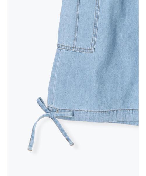 SM2（エスエムツー）の「裾ドロストカーゴハーフパンツ（その他パンツ・レディース・チャコールグレー/カーキ/サックスブルー・M/S）」の7枚目の写真