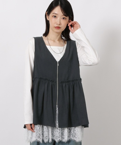 LA COLLECTION ラコレクション トップス ベスト LA COLLECTION ラコレクション トップス ベスト