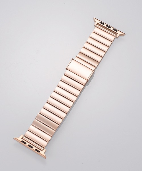 MAISON SELECT(メゾンセレクト)の「8B4 Apple Watch用 メタルベルト(デジタル腕時計・メンズ・ゴールド/ピンクゴールド/シルバー・38-41mm/42-45mm)」の9枚目の写真