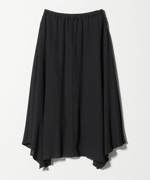 UNITED ARROWS（ユナイテッドアローズ）の「イレギュラー ヘム フレア スカート（スカート・レディース・オリーブ/ブラック/ダークブラウン・38/36）」の8枚目の写真