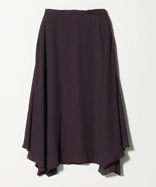 UNITED ARROWS（ユナイテッドアローズ）の「イレギュラー ヘム フレア スカート（スカート・レディース・オリーブ/ブラック/ダークブラウン・38/36）」の12枚目の写真