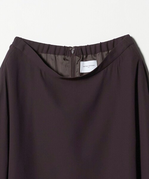 UNITED ARROWS（ユナイテッドアローズ）の「イレギュラー ヘム フレア スカート（スカート・レディース・オリーブ/ブラック/ダークブラウン・38/36）」の15枚目の写真