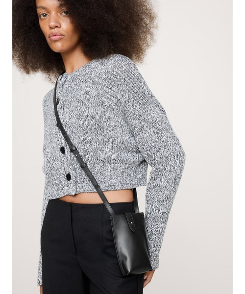 ◇イタリアンレザー クロスボディポーチ（ショルダーバッグ）｜BANANA