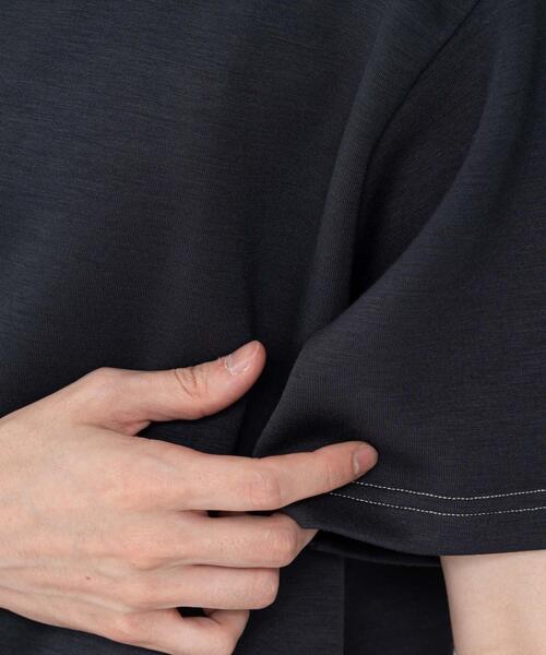 BROWNY(ブラウニー)の「BROWNY/カラーステッチT(Tシャツ/カットソー・メンズ・チャコールグレー/オフホワイト・MEDIUM/LARGE)」の7枚目の写真