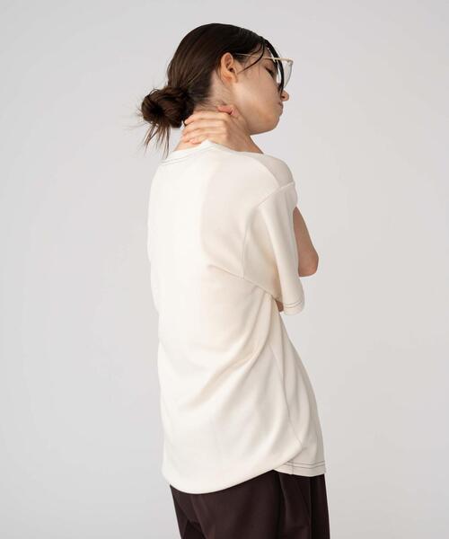 BROWNY(ブラウニー)の「BROWNY/カラーステッチT(Tシャツ/カットソー・メンズ・チャコールグレー/オフホワイト・MEDIUM/LARGE)」の21枚目の写真