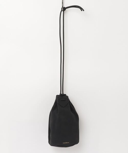 HASHIBAMI（ハシバミ）の「HASHIBAMI/ボンサック ポシェット（ショルダーバッグ・レディース・ブラック/ブラウン・FREE）」の15枚目の写真