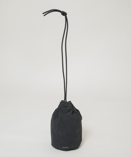 HASHIBAMI（ハシバミ）の「HASHIBAMI/ボンサック ポシェット（ショルダーバッグ・レディース・ブラック/ブラウン・FREE）」の10枚目の写真