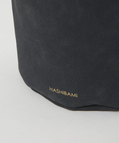 HASHIBAMI（ハシバミ）の「HASHIBAMI/ボンサック ポシェット（ショルダーバッグ・レディース・ブラック/ブラウン・FREE）」の9枚目の写真