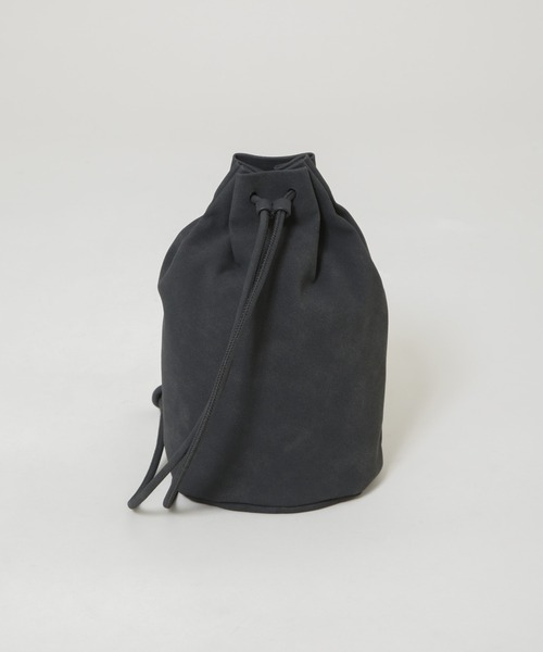 HASHIBAMI（ハシバミ）の「HASHIBAMI/ボンサック ポシェット（ショルダーバッグ・レディース・ブラック/ブラウン・FREE）」の5枚目の写真