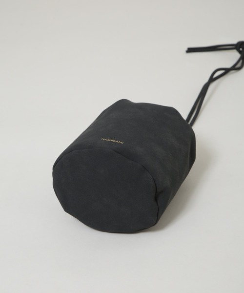 HASHIBAMI（ハシバミ）の「HASHIBAMI/ボンサック ポシェット（ショルダーバッグ・レディース・ブラック/ブラウン・FREE）」の6枚目の写真