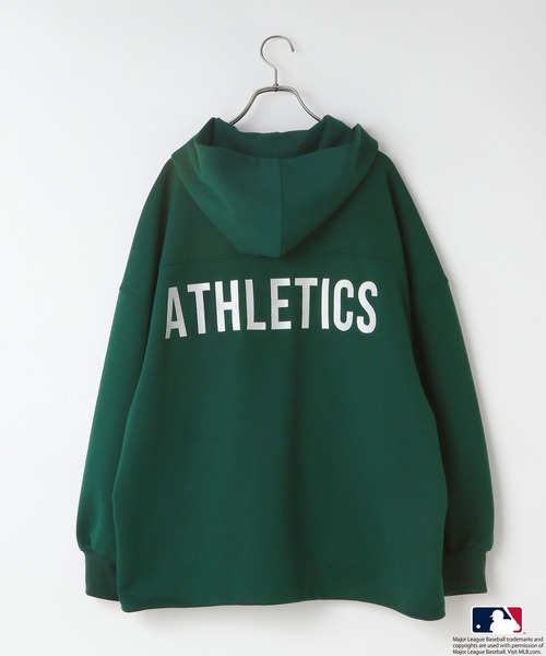 LOWRYS FARM（ローリーズファーム）の「ＭＬＢダンボールフーディ　579076（パーカー・レディース・ネイビー/シルバー/グリーン/ブラウン系その他・FREE）」の21枚目の写真