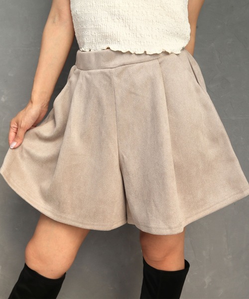 CECIL McBEE（セシルマクビー）の「スエードポンチベストセットアップ（ワンピース・レディース・ライトベージュ/ブラック・LARGE/MEDIUM）」の8枚目の写真