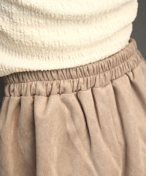 CECIL McBEE（セシルマクビー）の「スエードポンチベストセットアップ（ワンピース・レディース・ライトベージュ/ブラック・LARGE/MEDIUM）」の14枚目の写真