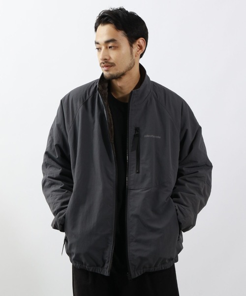 BAYFLOW（ベイフロー）の「ナイロンボアリバーシブルスタンドブルゾン（ブルゾン・メンズ・ターコイズブルー/グレー/ブラック・LARGE/MEDIUM）」の13枚目の写真