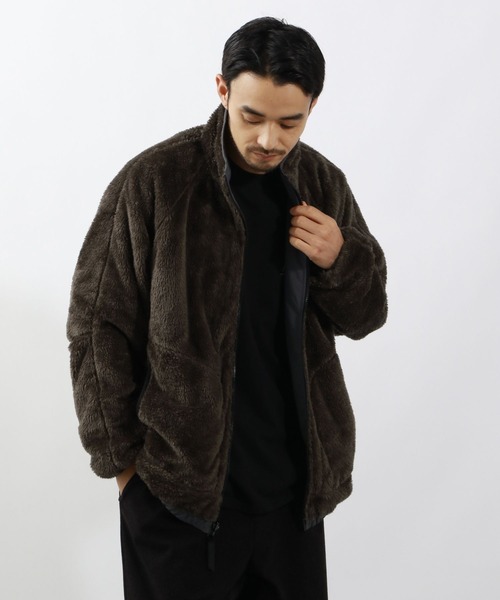 BAYFLOW（ベイフロー）の「ナイロンボアリバーシブルスタンドブルゾン（ブルゾン・メンズ・ターコイズブルー/グレー/ブラック・LARGE/MEDIUM）」の15枚目の写真