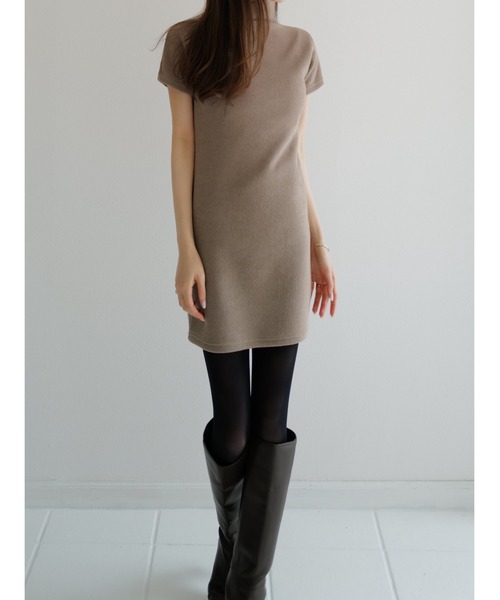 【新品未使用】maison celon high neck mini dress high neck mini dress（ドレス）｜celon（セロン）の