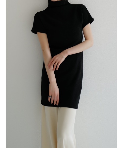 【新品未使用】maison celon high neck mini dress high neck mini dress（ドレス）｜celon（セロン）の