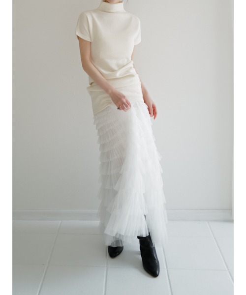 【新品未使用】maison celon high neck mini dress high neck mini dress（ドレス）｜celon（セロン）の