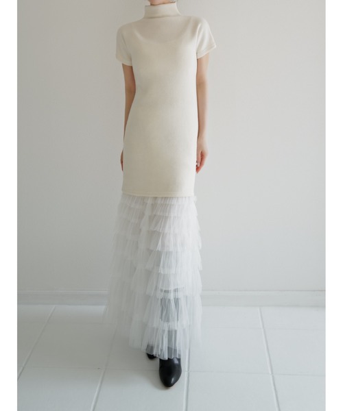 high neck mini dress（ドレス）｜celon（セロン）のファッション通販