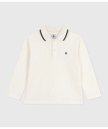 PETIT BATEAU(プチバトー)の長袖ポロシャツ(ポロシャツ)