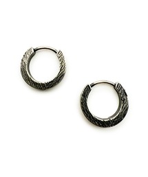 KISHOKACHI 希少価値 ウッドシェイブステンレスクリッカーピアス