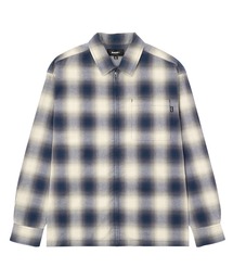 HUF | OMBRE ZIP LS SHIRT(シャツ/ブラウス)