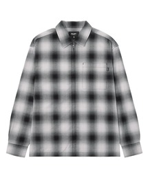 HUF(nt)OMBRE ZIP LS SHIRT(Vc/uEX)