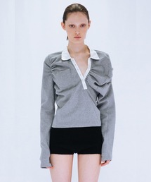 ASYMMETRIC POLO SHIRT