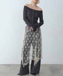 CODE A（コードエー）の「sensual lace flow dress（ワンピース）」