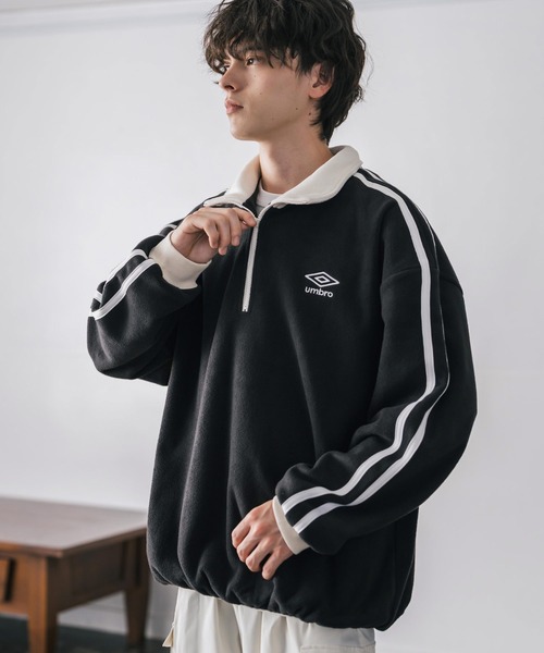 セール】UMBRO 別注コラボオーバーサイズワンポイントロゴ刺繍サイド