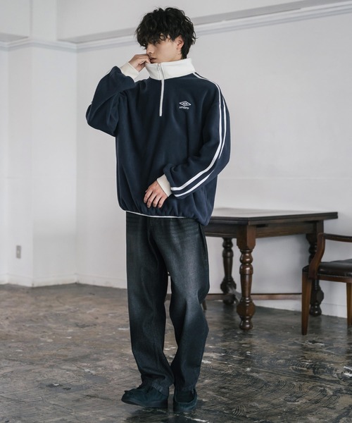 セール】UMBRO 別注コラボオーバーサイズワンポイントロゴ刺繍サイド