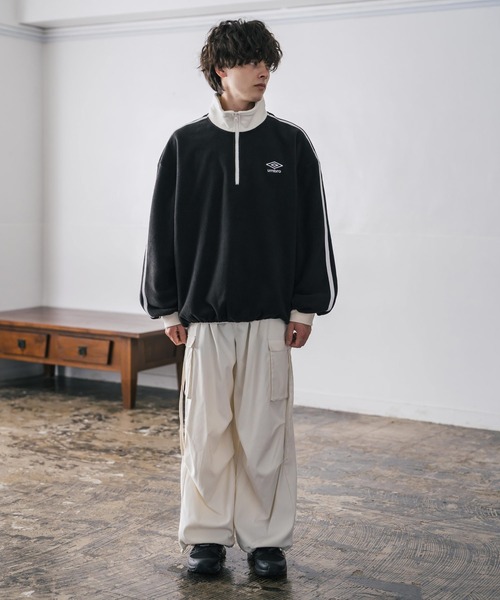 セール】UMBRO 別注コラボオーバーサイズワンポイントロゴ刺繍サイド