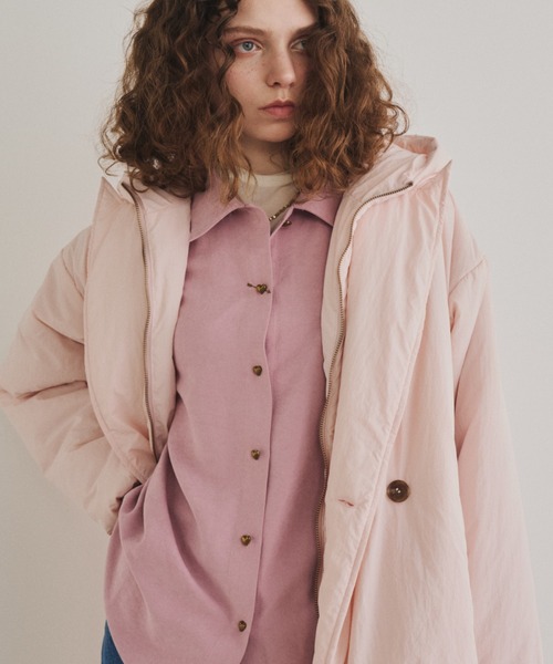 Unitage（ユニテージ）の「キューピットシャツ（シャツ/ブラウス・レディース・ブラウン/ピンク/アイボリー・FREE）」の20枚目の写真