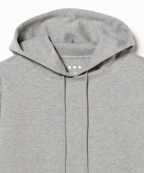 three dots（スリードッツ）の「【別注】three dots / スウェット フードパーカ（スウェット・メンズ・ブラック/ブラック系その他2・MEDIUM/LARGE/SMALL）」の4枚目の写真