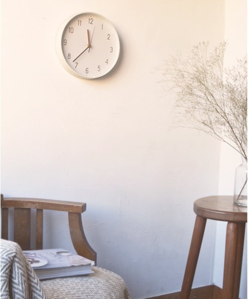 その他セレクト（ソノタセレクト）の「マルモ ウォールクロック プレーン（掛け時計・レディース・グレー/ブルー/ホワイト・FREE）」の5枚目の写真
