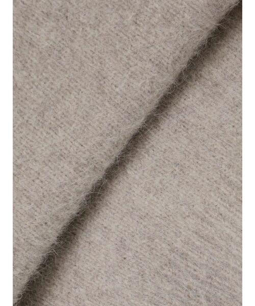 ELENDEEK（エレンディーク）の「フォックスウールアシンメトリーニット（ニット/セーター・レディース・ブラック/パープル/イエロー/アイボリー/モカ・FREE）」の18枚目の写真