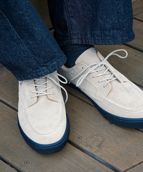 U.S. POLO ASSN.(ユーエスポロアッスン)の「【U.S. POLO ASSN./ユーエスポロアッスン】フェイクスウェードモカシン(モカシン/デッキシューズ・メンズ・ベージュ/ブラック・27cm/26.5cm/26cm/25.5cm/25cm)」の13枚目の写真