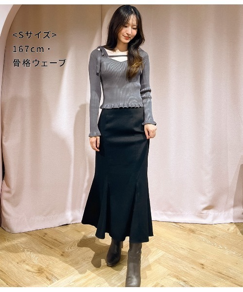 セール】ツイードマーメイドスカート（スカート）｜PEACH JOHN（ピーチ