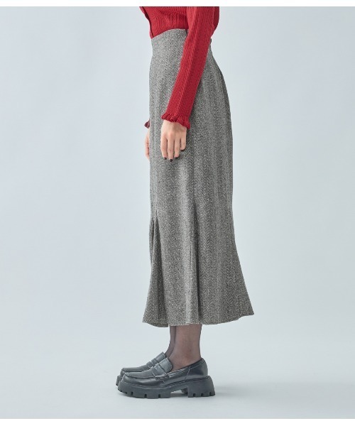 PEACH JOHN（ピーチジョン）の「ツイードマーメイドスカート（スカート・レディース・ブラック/グレー・SMALL/MEDIUM）」の15枚目の写真