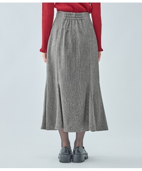 PEACH JOHN（ピーチジョン）の「ツイードマーメイドスカート（スカート・レディース・ブラック/グレー・SMALL/MEDIUM）」の16枚目の写真