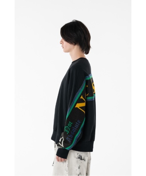 DISCOVERED（ディスカバード）の「SOCCER MUFFLER SWEAT（スウェット・メンズ・グレー/ブラック・LARGE/SMALL）」の13枚目の写真