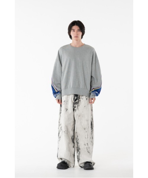 DISCOVERED（ディスカバード）の「SOCCER MUFFLER SWEAT（スウェット・メンズ・グレー/ブラック・LARGE/SMALL）」の16枚目の写真