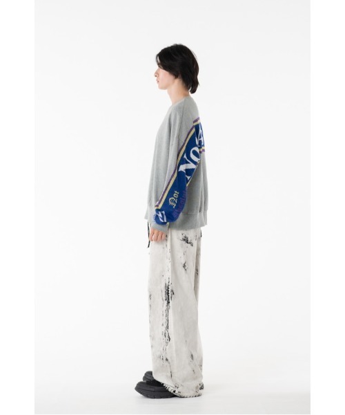 DISCOVERED（ディスカバード）の「SOCCER MUFFLER SWEAT（スウェット・メンズ・グレー/ブラック・LARGE/SMALL）」の17枚目の写真
