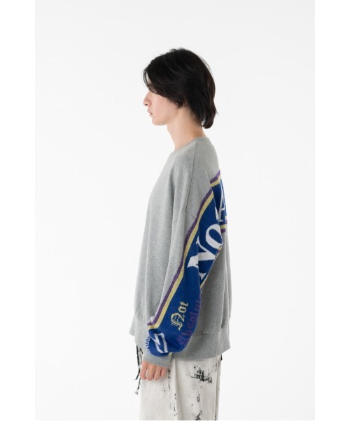 DISCOVERED（ディスカバード）の「SOCCER MUFFLER SWEAT（スウェット・メンズ・グレー/ブラック・LARGE/SMALL）」の21枚目の写真