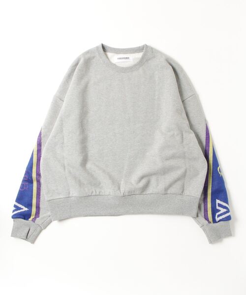DISCOVERED（ディスカバード）の「SOCCER MUFFLER SWEAT（スウェット・メンズ・グレー/ブラック・LARGE/SMALL）」の3枚目の写真
