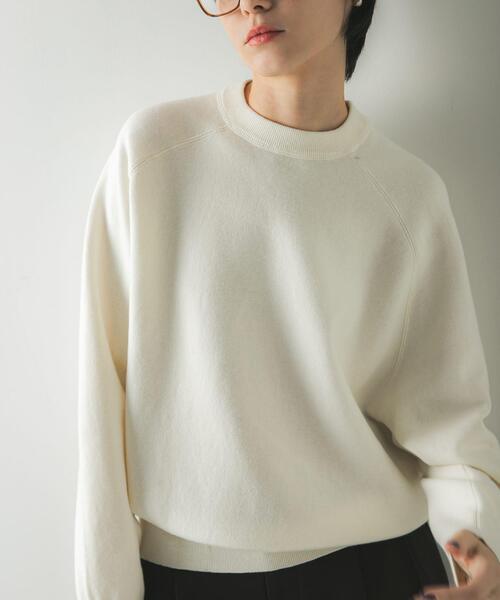 セール】コットンカシミヤスウェットニット（ニット/セーター）｜URBAN