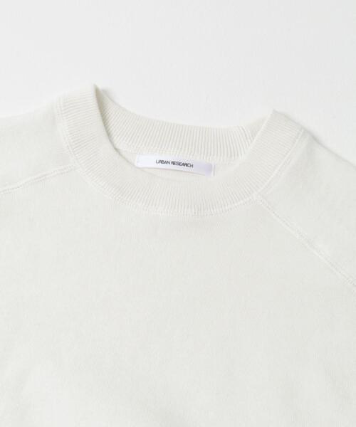 URBAN RESEARCH（アーバンリサーチ）の「コットンカシミヤスウェットニット（ニット/セーター・レディース・ブラック/オフホワイト/グレー・FREE）」の21枚目の写真